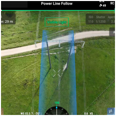 Elektros linijų ir stulpų inspektavimas su naujausia DJI misijos planavimo funkcija